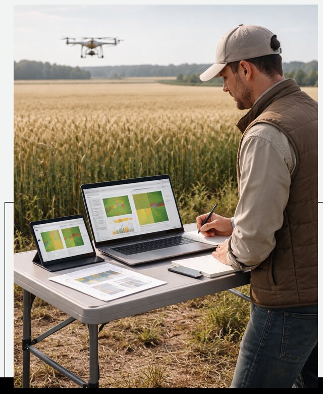 Система AI прогнозирования урожайности для точных агрономий в Гатчине