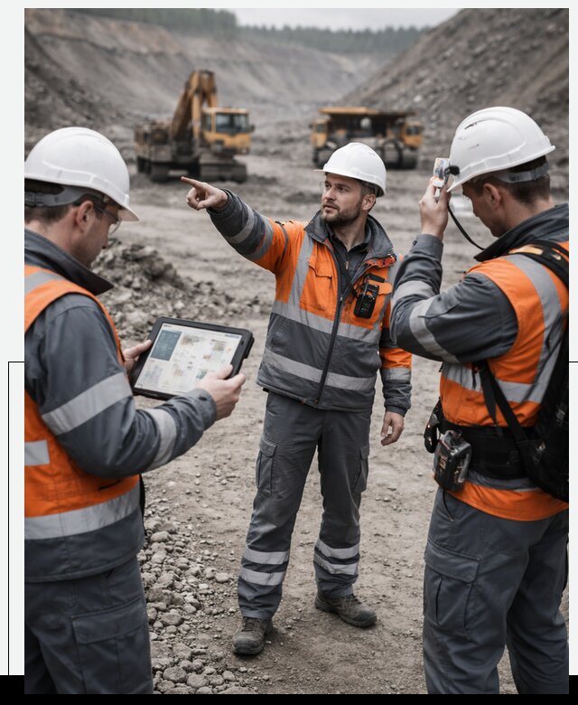 Система контроля персонала для горнодобывающей отрасли в Гатчине