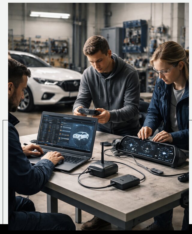 Разработка Connected Car и ПО для автопрома в Гатчине