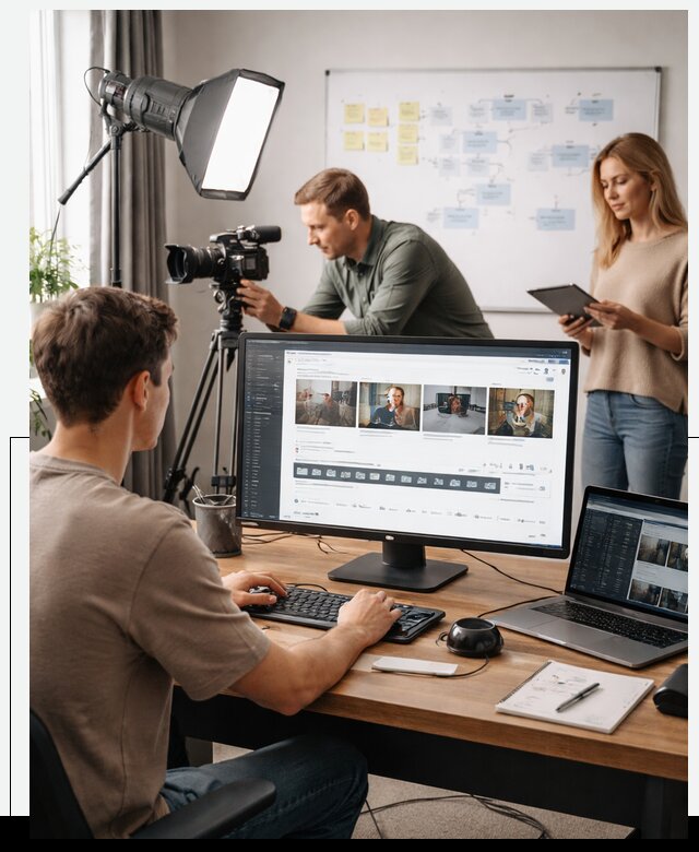 Платформа видеохостинга для онлайн обучения в Гатчине