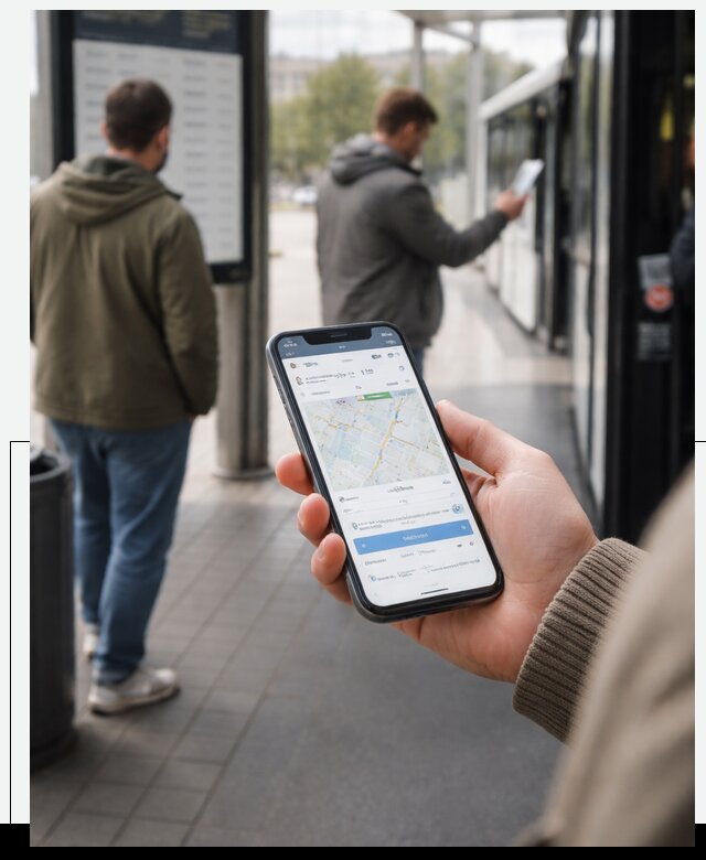 Мобильное приложение для пассажиров в Гатчине с оплатой и расписанием